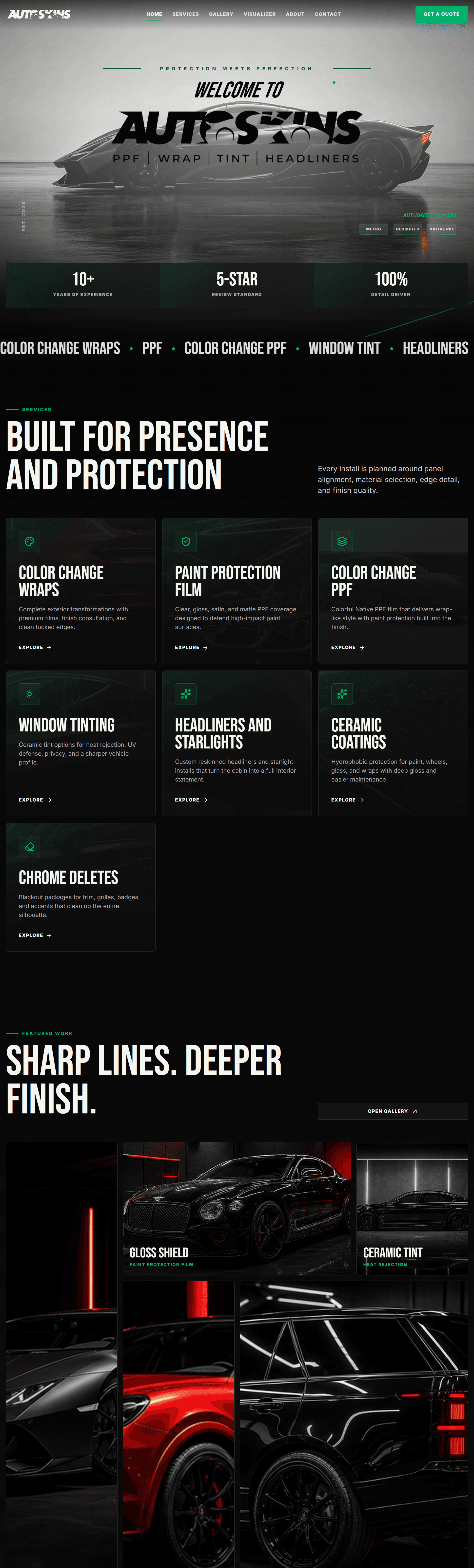 Auto Skin Wraps